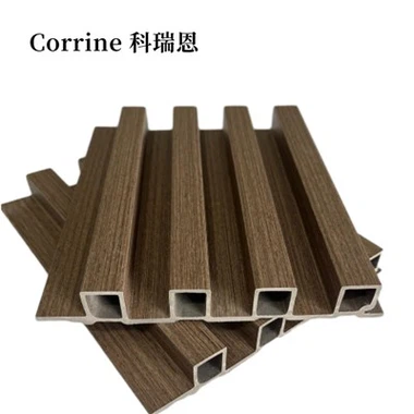 소박한 스타일 WPC 벽 클래딩 - 천연 목재 효과